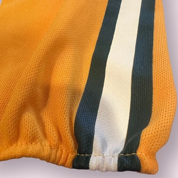 Baby/Toddler Franklin Yellow Green Football Style Pants W/Side Stripes Sz Small - Picture 6 of 6